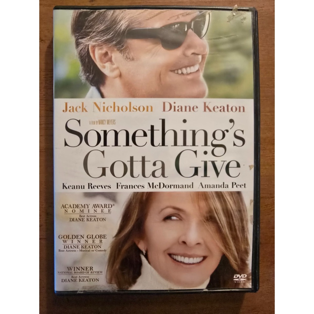 Something's Gotta Give (DVD, 2003), Nicholson, Keaton,‎ Excellent Condition